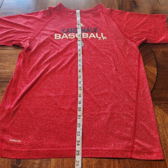 St. Louis Cardinals MLB Baseball Adidas Performance Shirt Women's XL - Picture 3 of 6